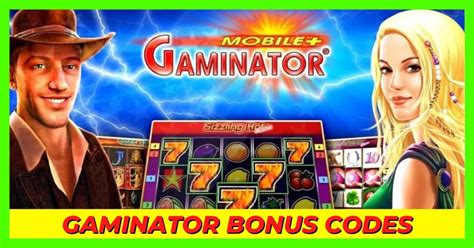 gaminator bonus code